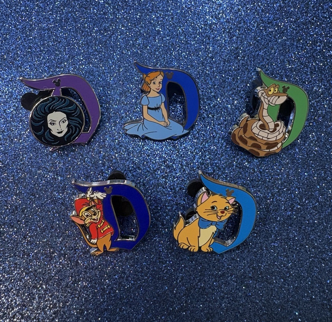 Hidden Disney 2026 Wave B Disneyland D’s Set Of 5