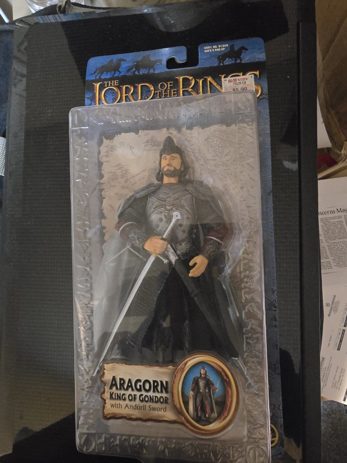 Aragon King of Gondor Lord of the Rings Collectible Doll