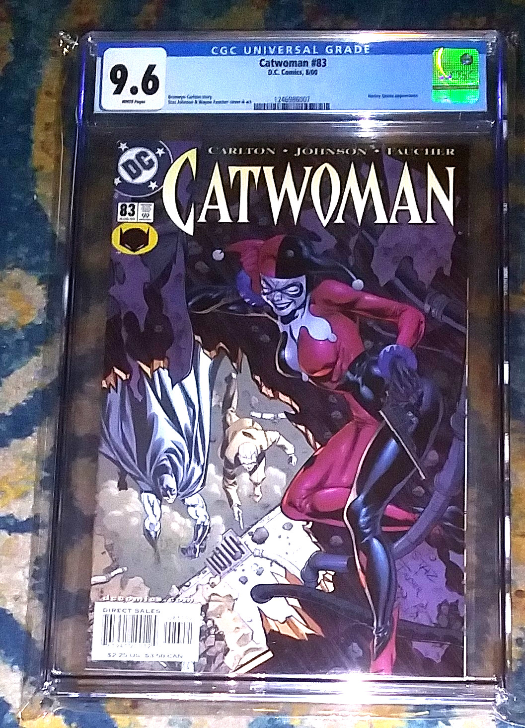 CATWOMAN #83 August, 2000 (DC) Harley Quinn-cover CGC 9.6