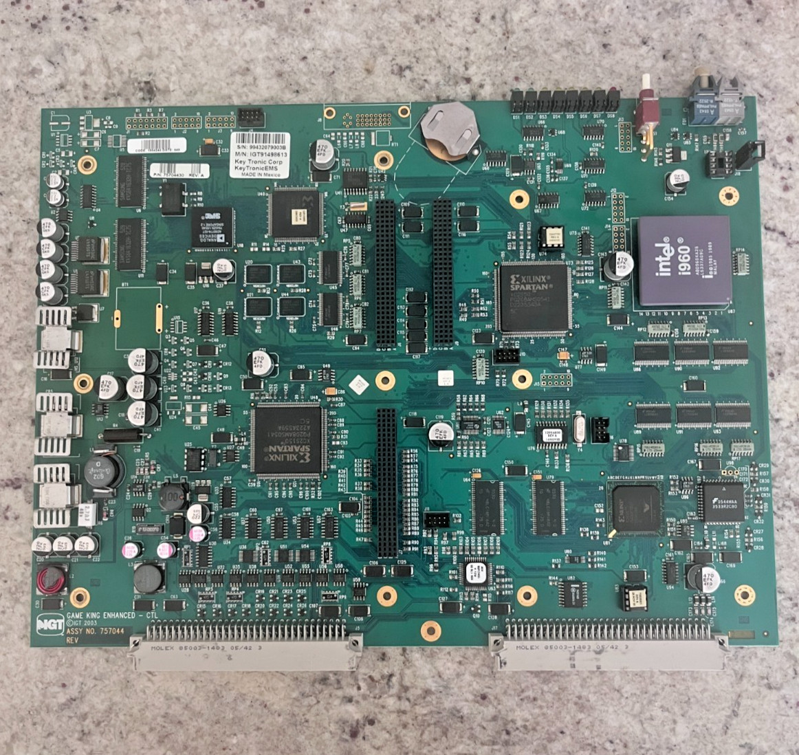 IGT Game King Enhanced 044 MPU Board Cleaned and Professionally Repaired/Tested