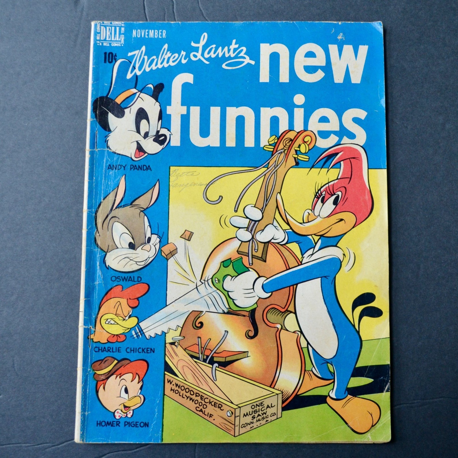 Walter Lantz New Funnies November 1948 Vintage #141