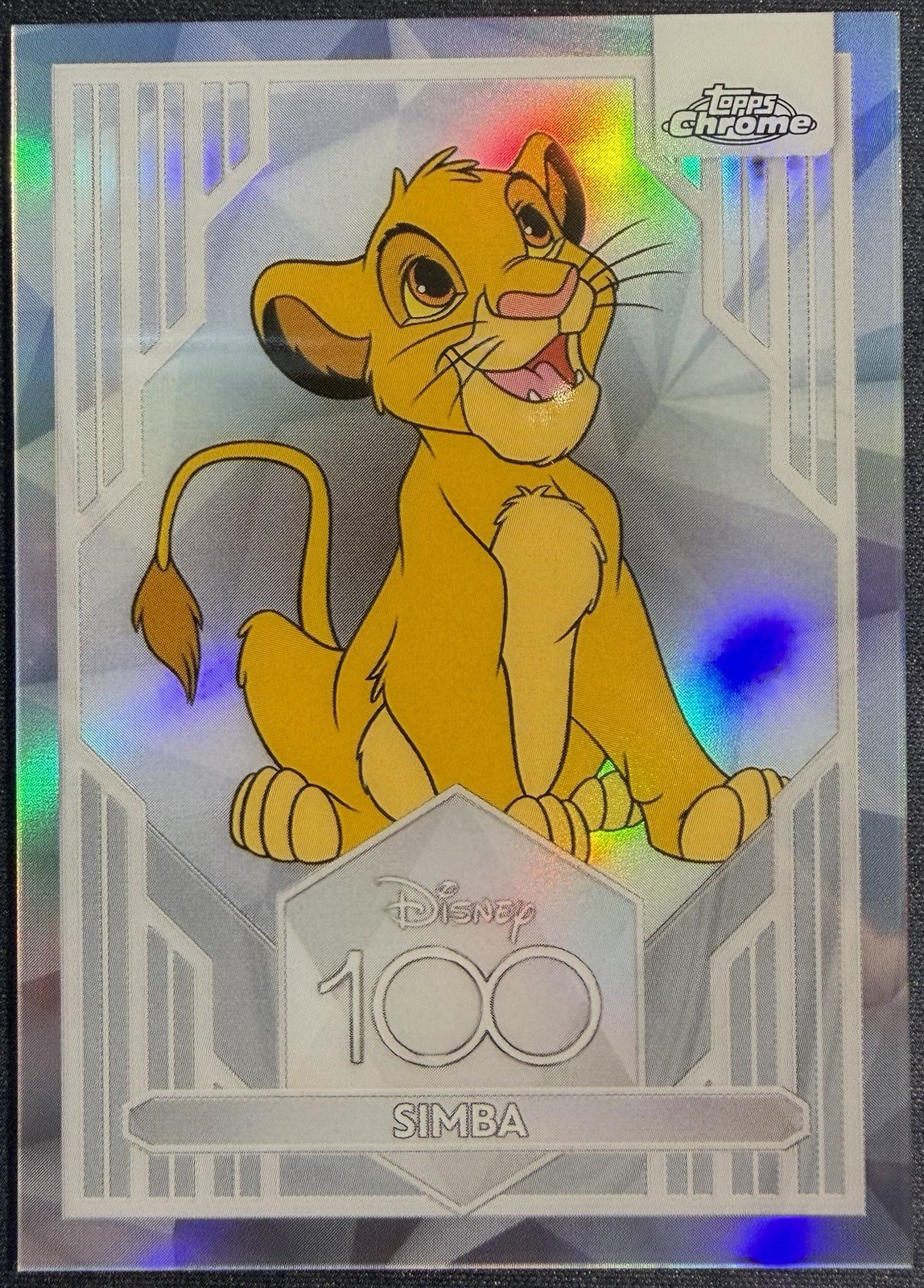2023 Topps Chrome Disney 100 Simba #65 Refractor 2023 Topps Chrome Disney 100 Simba #65 Refractor