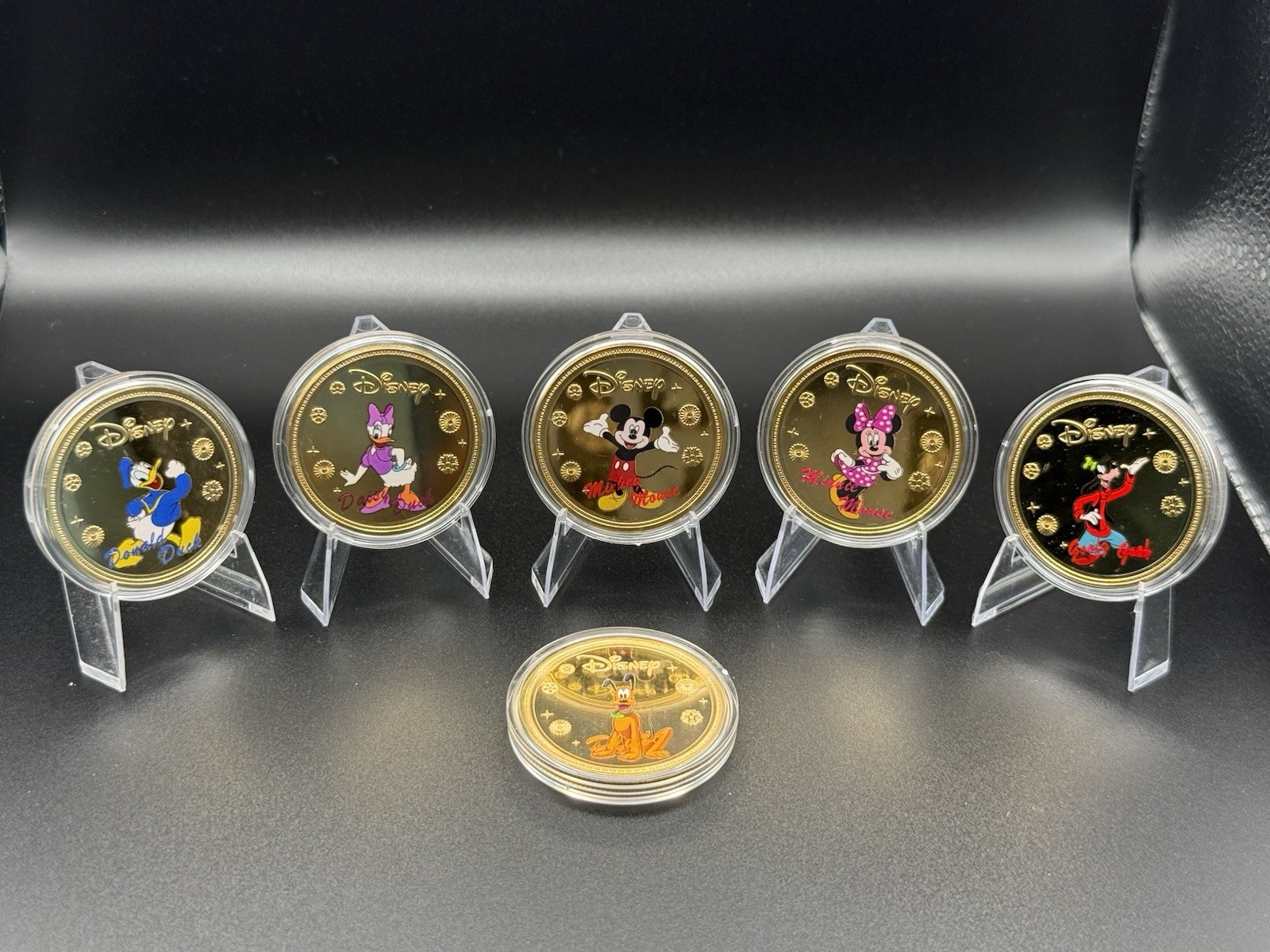 Disney 6 X 1oz Copper Rounds Collection Set