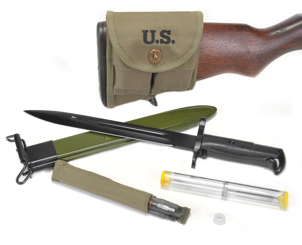 M1 Garand Bayonet Buttstock Type Pouch and Cleaning Kit JT&L 1944