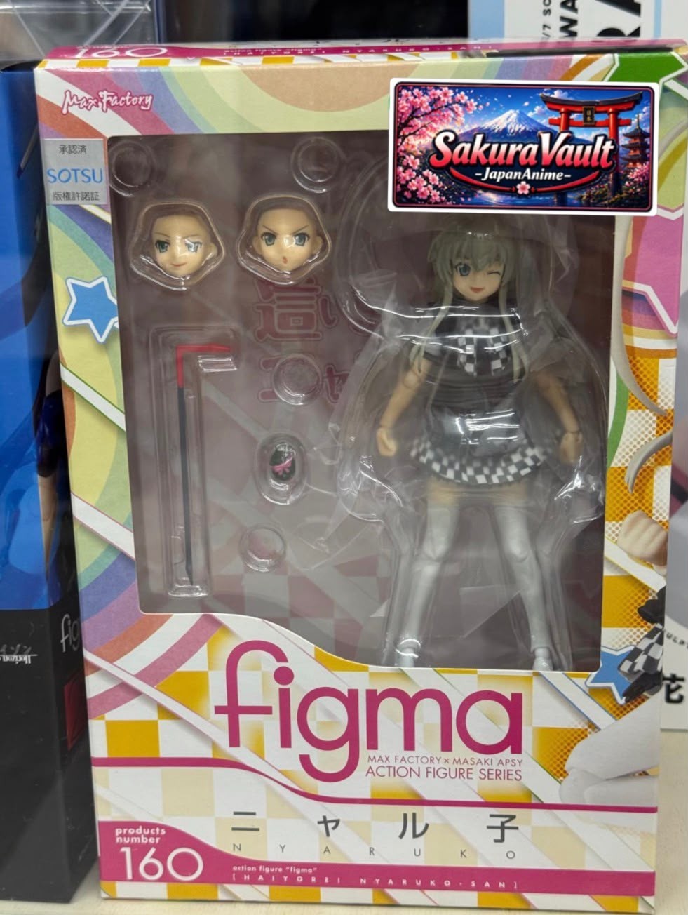Max Factory Figma 160 Nyaruko Haiyore Nyaruko-san Action Figure Japan
