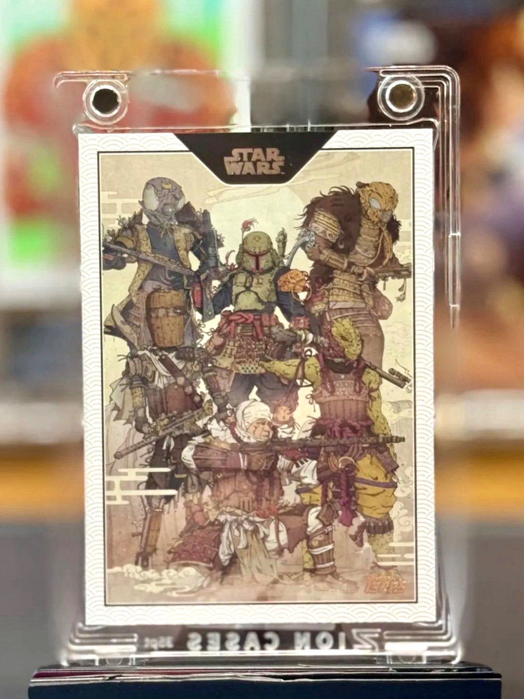 2025 Topps Meiyo Star Wars-The Bounty Hunters Ukiyo UK-3 Very Rare