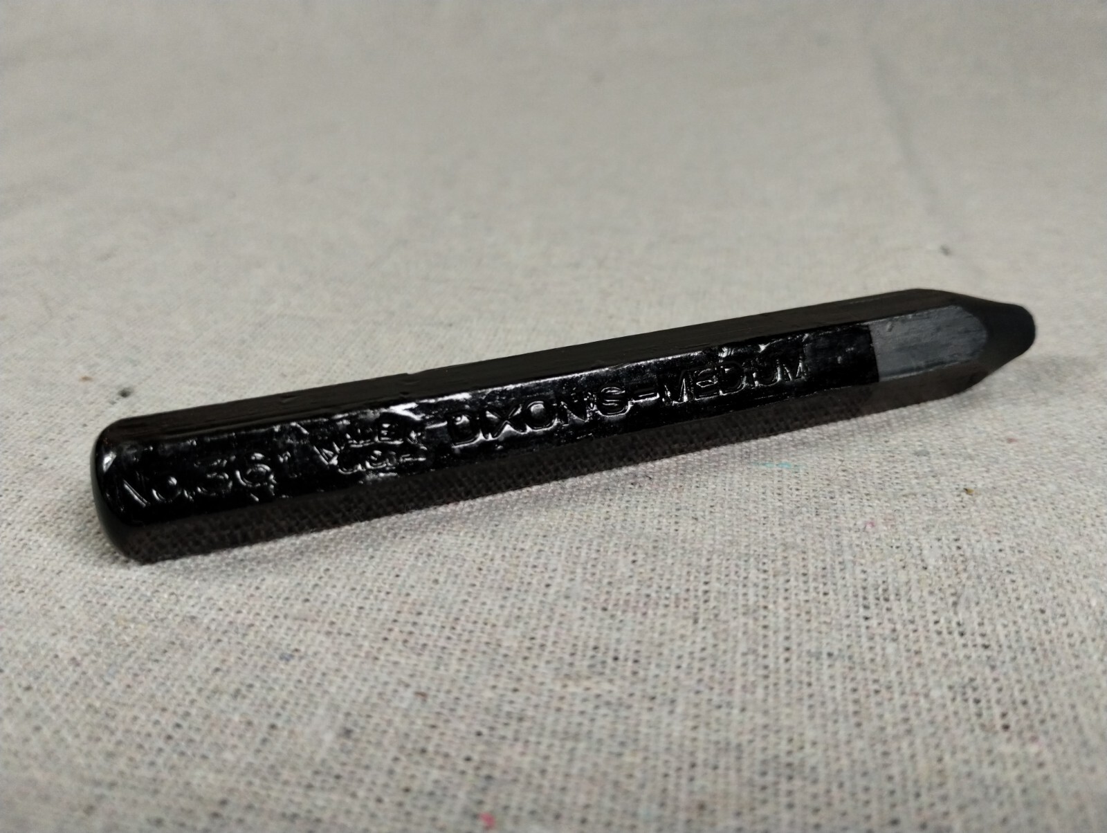 Antique Vtg Dixon Dixon's Medium Lumber Crayon No 361 RARE Japan Black Lacquer 