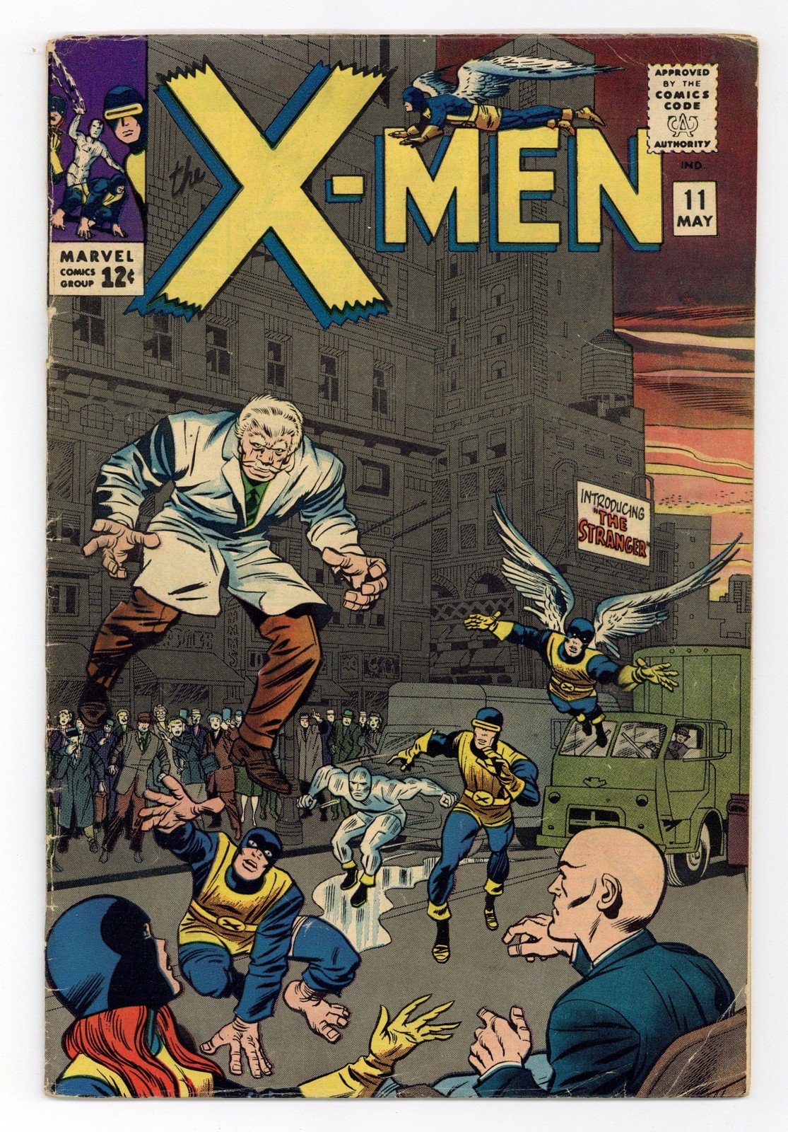 Uncanny X-Men #11 GD/VG 3.0 1965 1st app. The Stranger