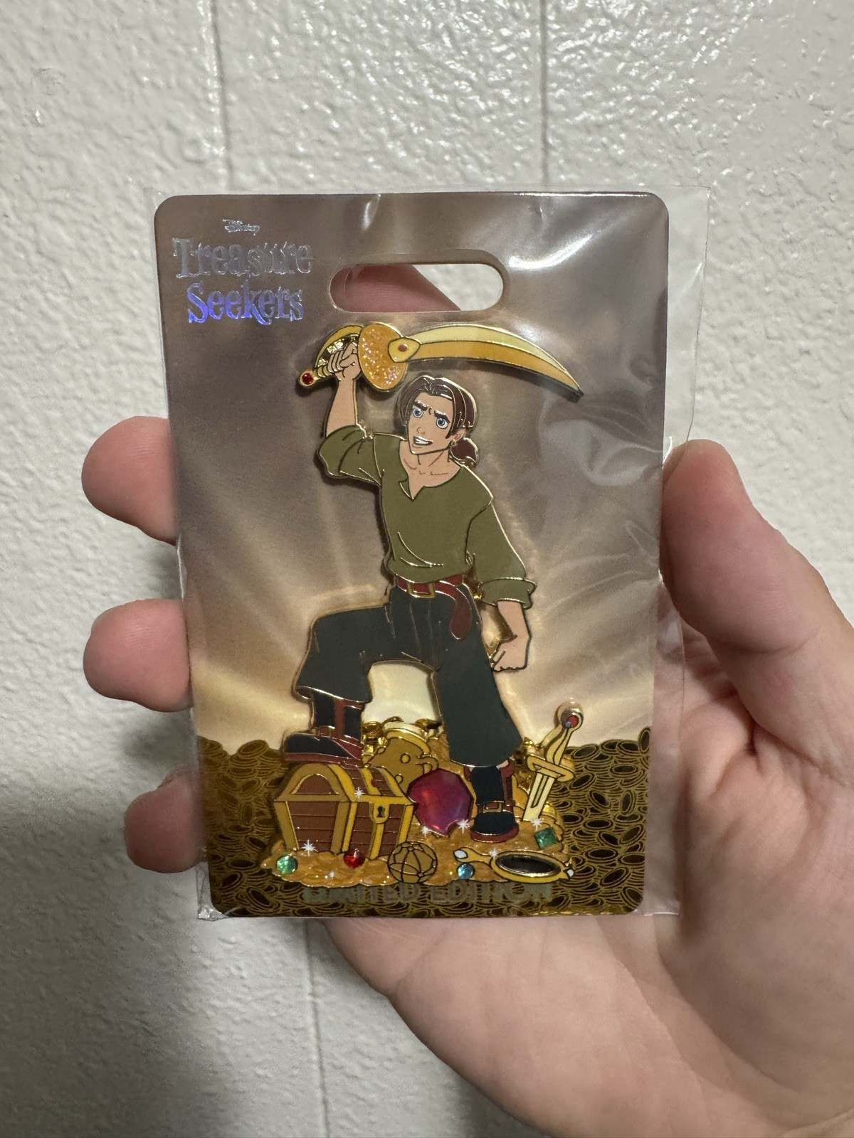 Disney 2026 D23 WDI MOG Jim Hawkins Treasure Seekers LE 400 Pin Planet