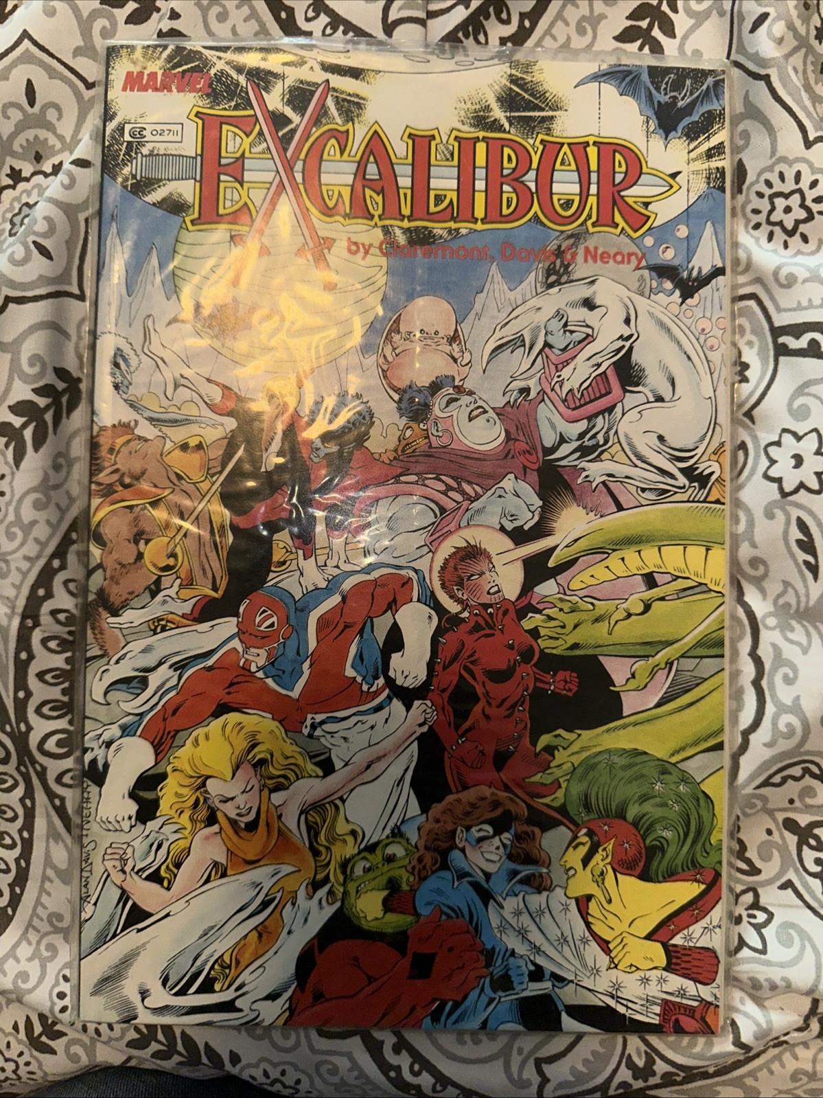 Marvel Excalibur Comic Book #Nn 02711 Newsstand Variant Sealed