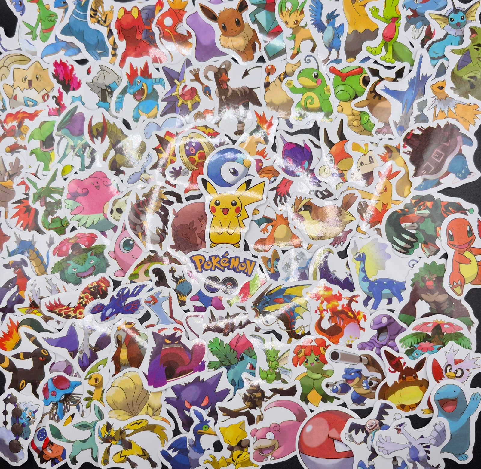 Pokemon Stickers 300 Pack Master Bundle Decal Sticker Lot Bulk - USA Seller