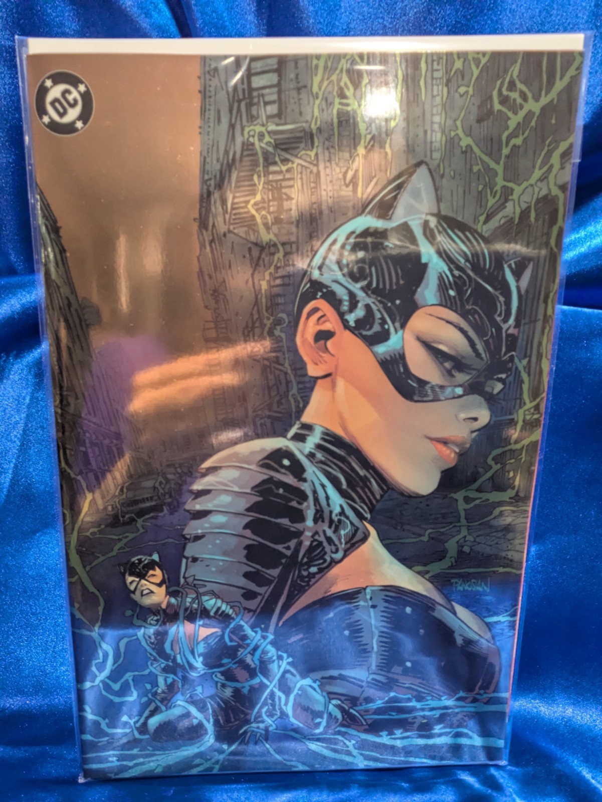 CATWOMAN #91 - DAN PANOSIAN Spot Foil Variant E (DC 2026) Batman Bad Seeds