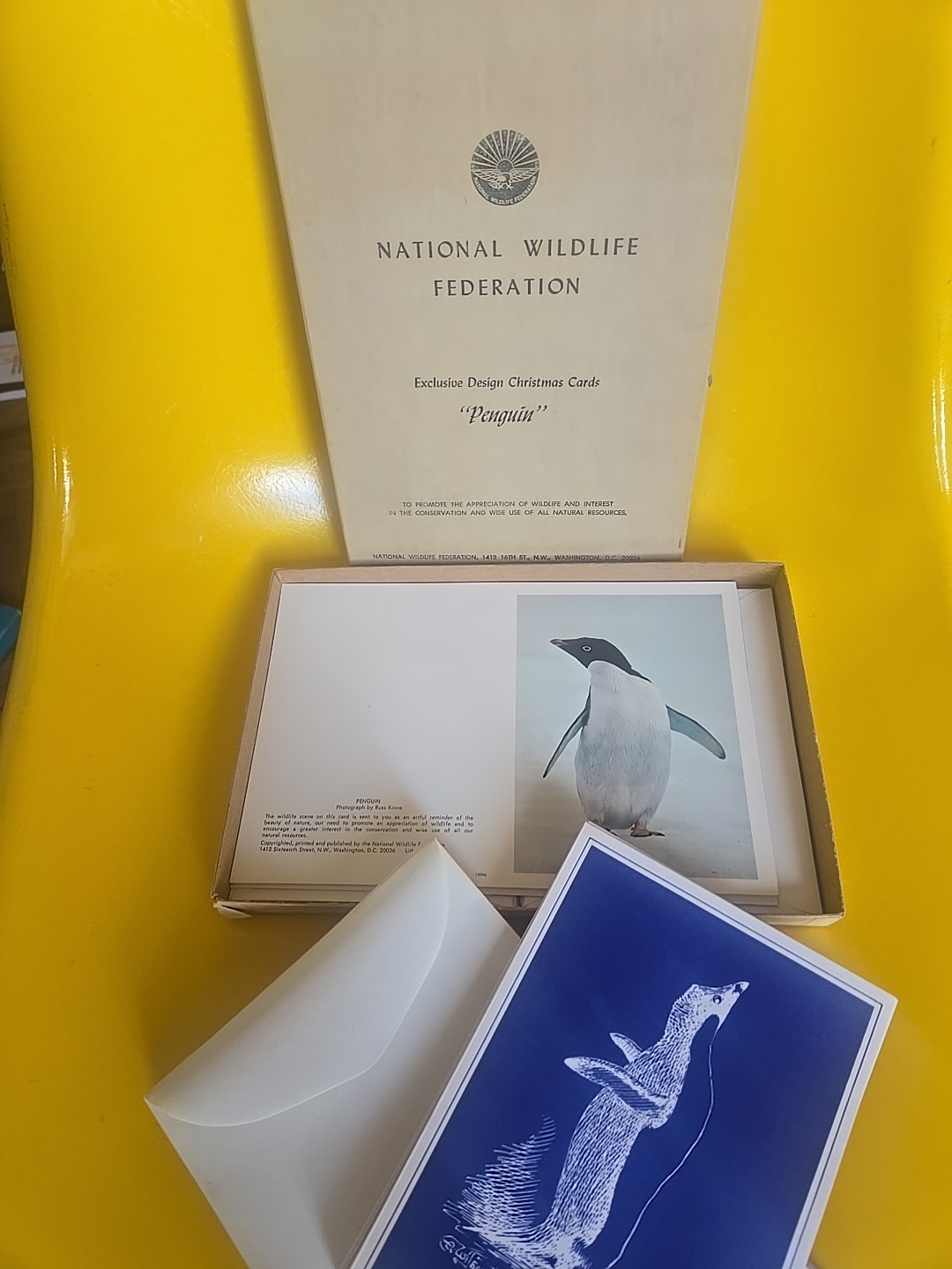 Vintage Edward Wilson Penquin Christmas Cards 11ct & NWF Penquin 9ct Cards & Env