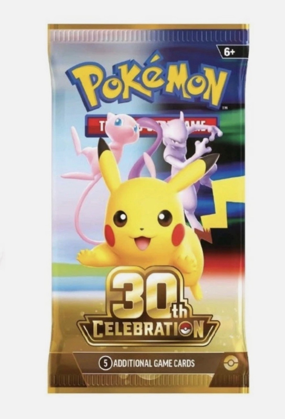 Pokemon TCG 30th Anniversary English Booster Pack x50 New & Sealed