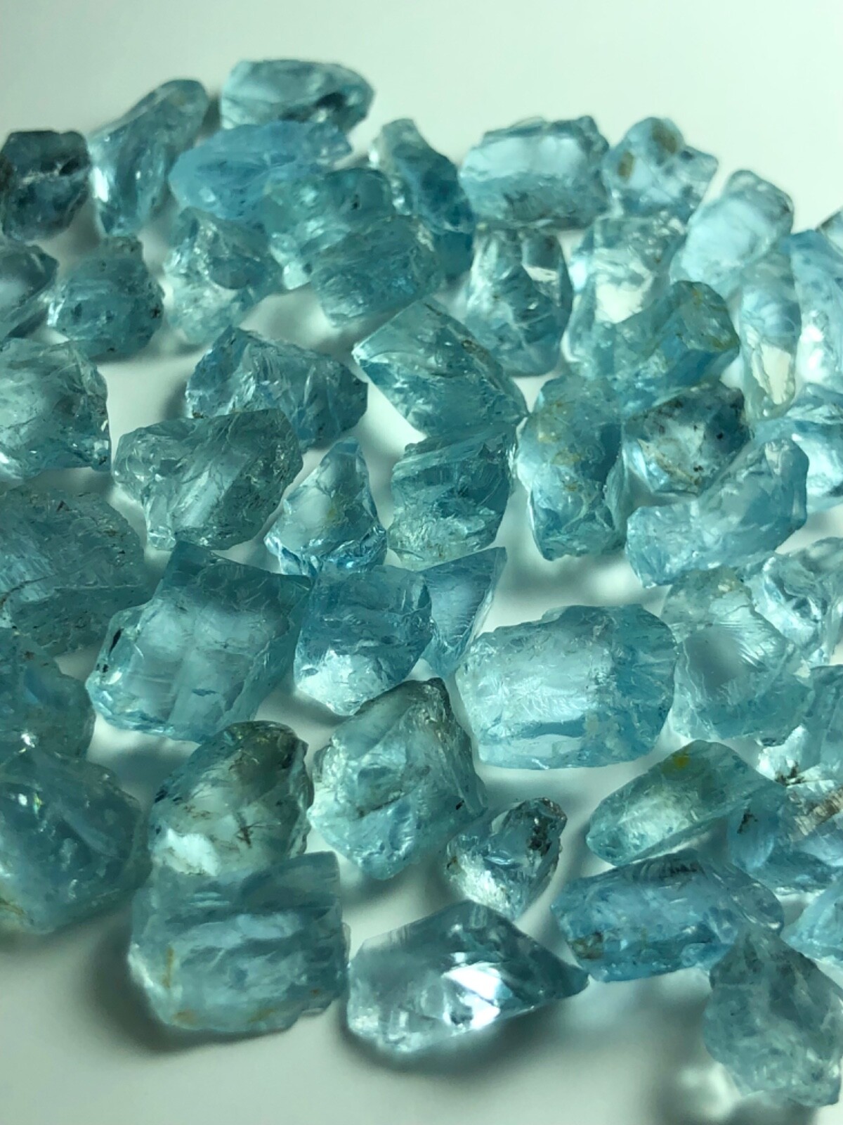 157Carat Mindblowing Rough Aquamarine Nature Color Facet Grade Quality From @Mad