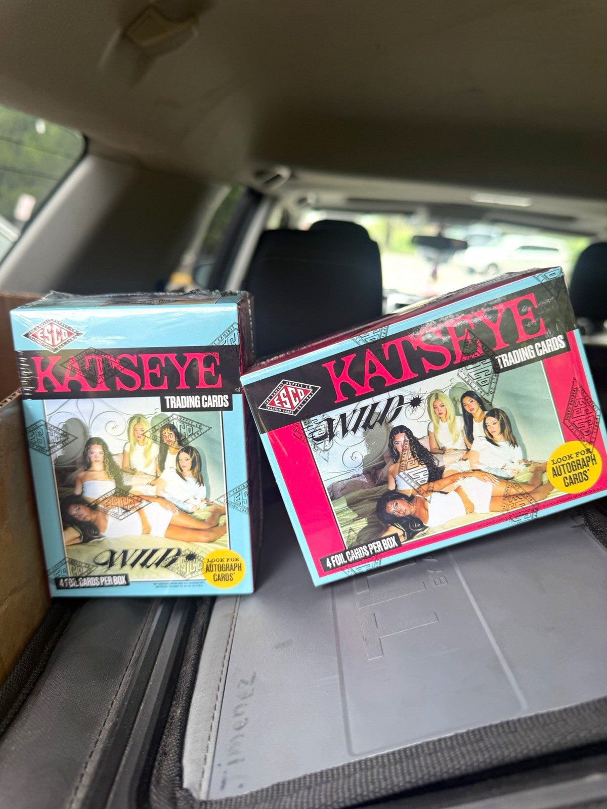FSC Katseye Wild Katseye 2 NEW SEALED Boxes 40-Card Non-Sport Autographs
