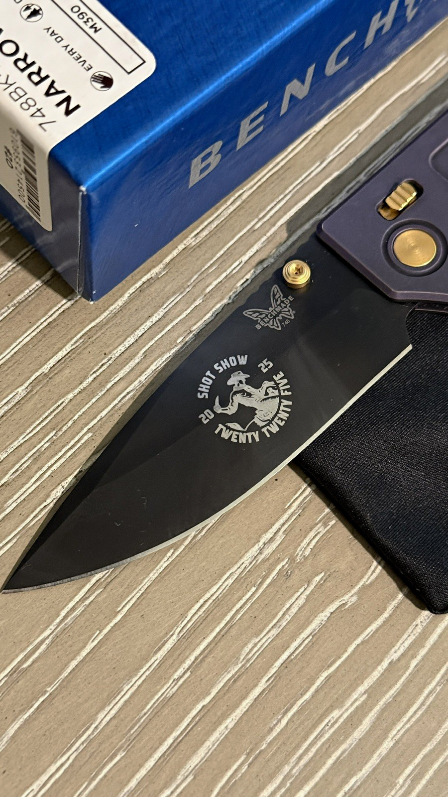 Benchmade Narrows – 2025 SHOT Show Special Edition – #20/25 – New in Box