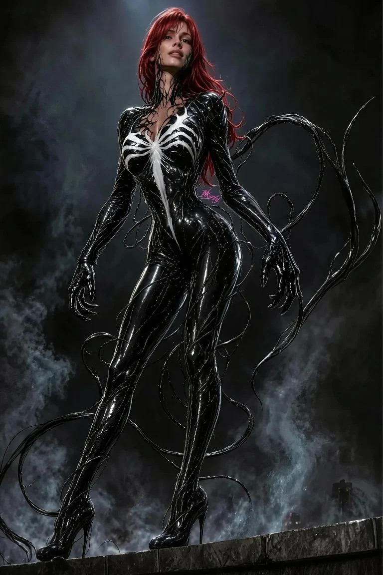 Mary Jane One Night with the Symbiote Venomized Comic Ltd 100 COA