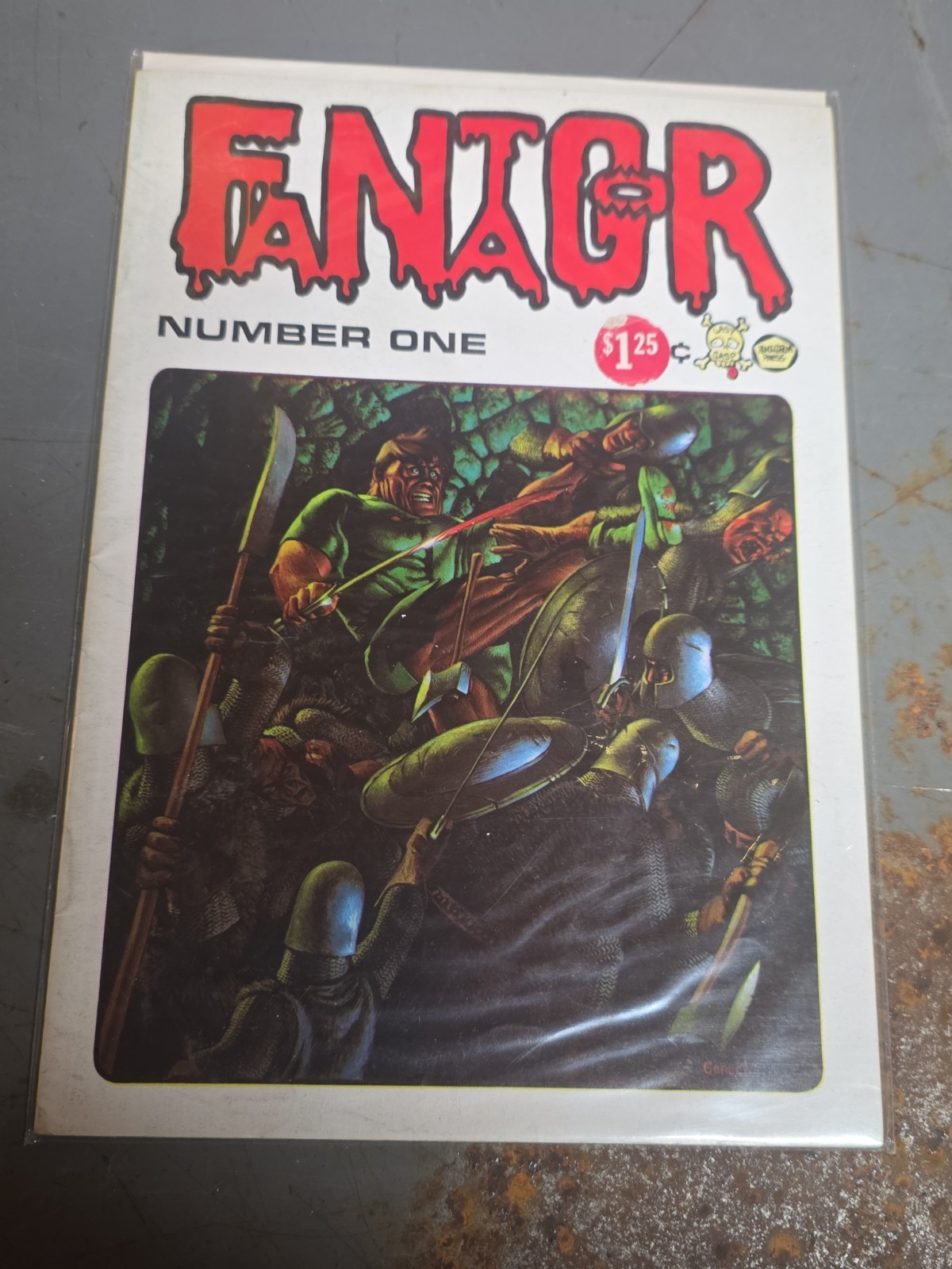 Vintage FANTAGOR #1 (1970) RICHARD CORBEN Underground Comics Lot#63