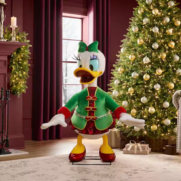 4 FT Animated Interactive Holiday Daisy Duck