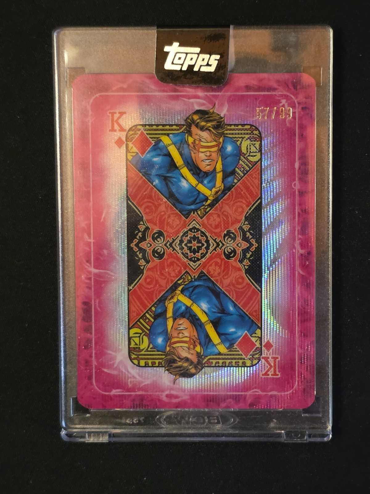 2025 Topps Mint Marvel Cyclops Gambits Deck King Diamonds D-K /99 57/99 Encased