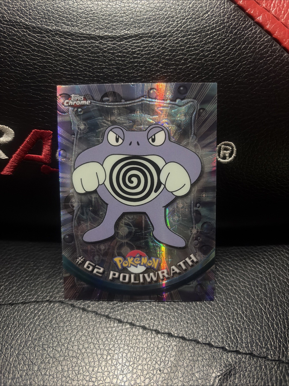 2000 Topps Chrome Pokemon Poliwrath Spectra #62