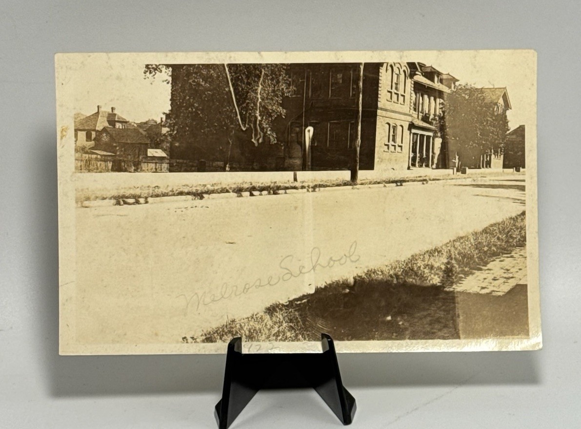 Roanoke Virginia Melrose School Photo 1922 Antique Building Principal