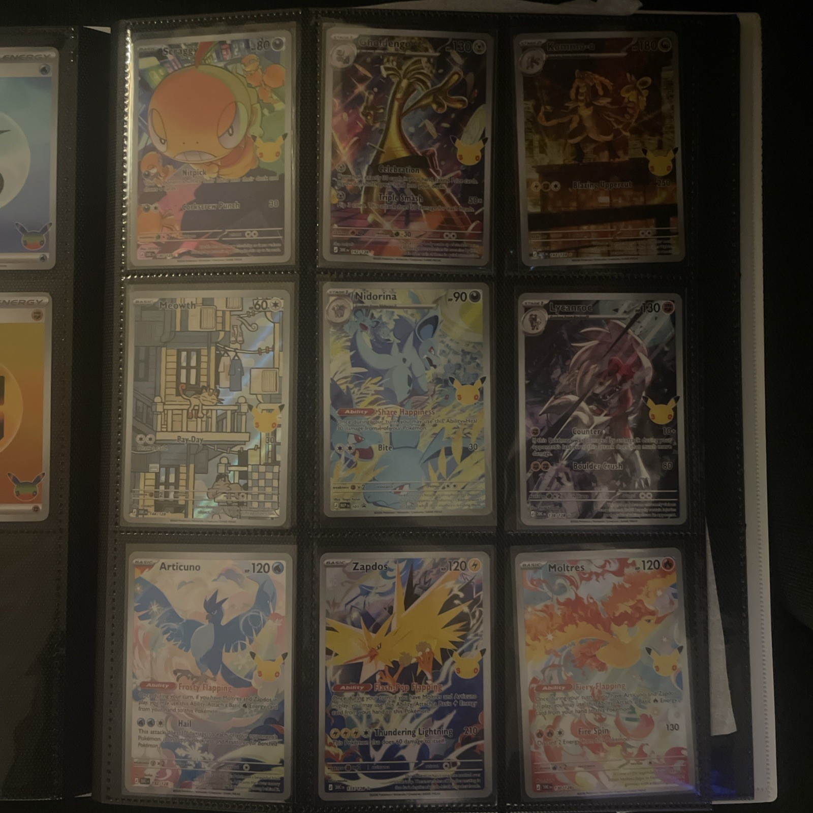 Pokémon 30th anniversary 127/128 w/ binder | 8 IR’s | etb promo + more