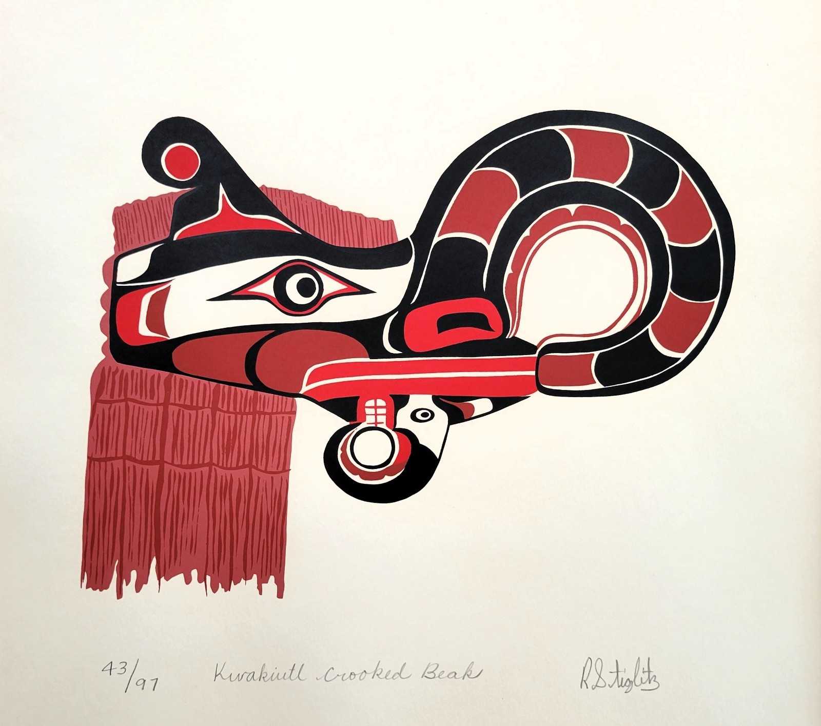 RANDY STIGLITZ- Artist Signed Lithograph -\