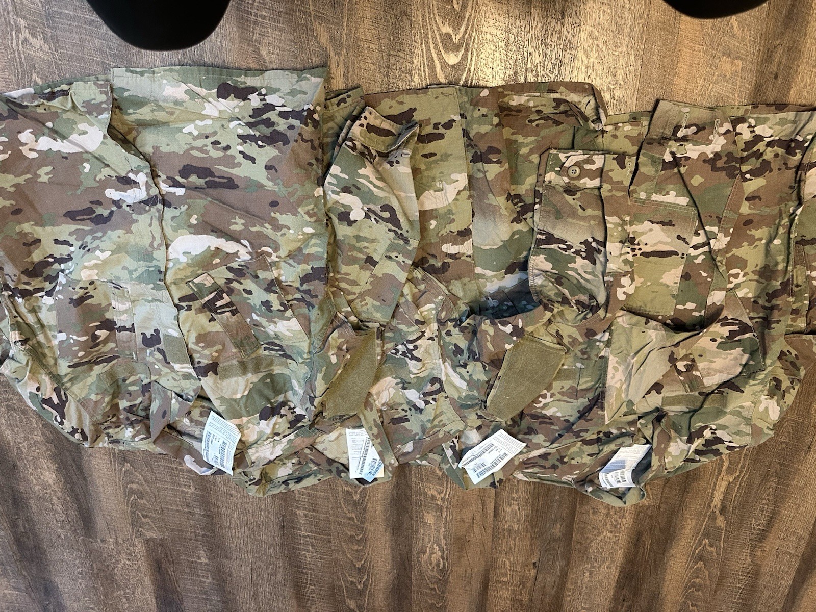 NEW Army FRACU OCP Large Regular Shirt/Coat 8415-01-598-9996 Multicam NEW Army FRACU OCP Large Regular Shirt/Coat 8415-01-598-9996 Multicam