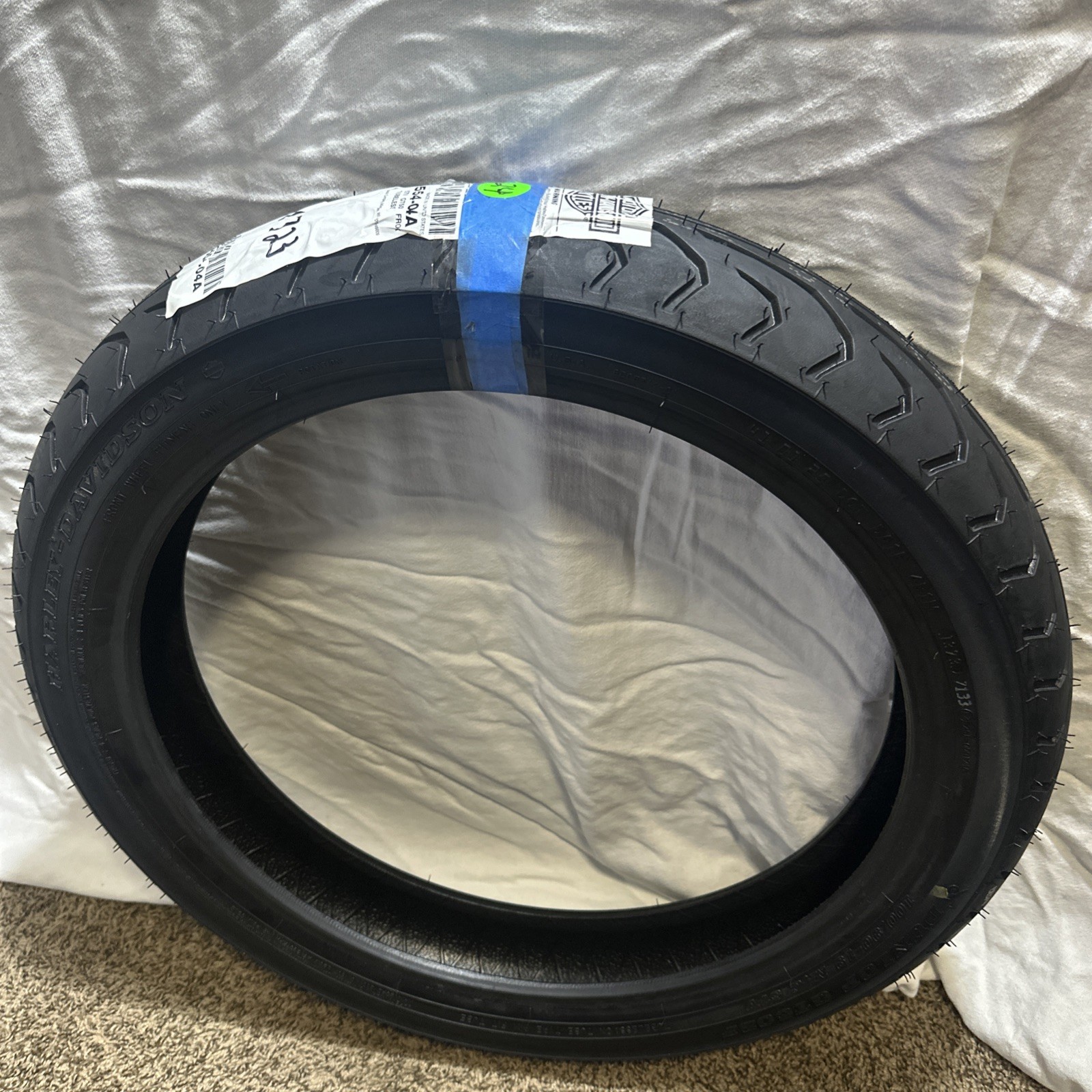 Dunlop Sportster Dyna Front Tire GT502F 100/90-19 57V BW 40554-04A