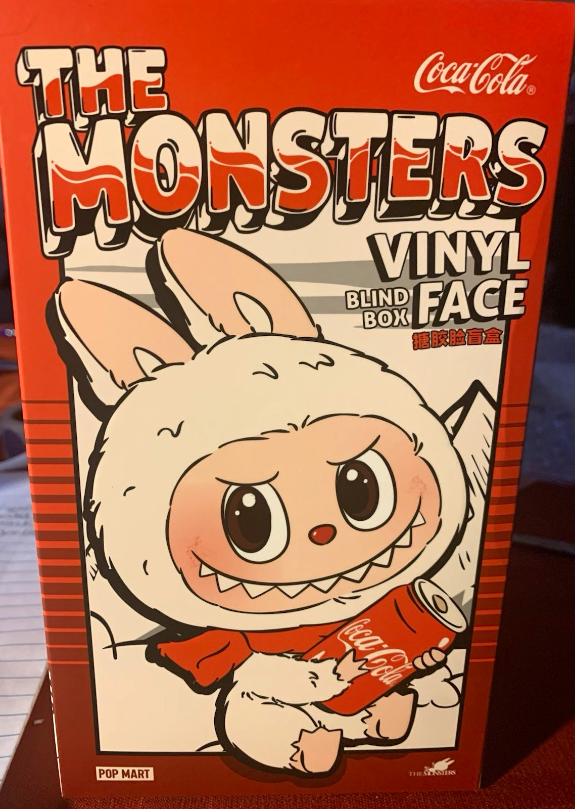 POP MART Coca-Cola The Monsters Collection Vinyl Face Figure Blind Box