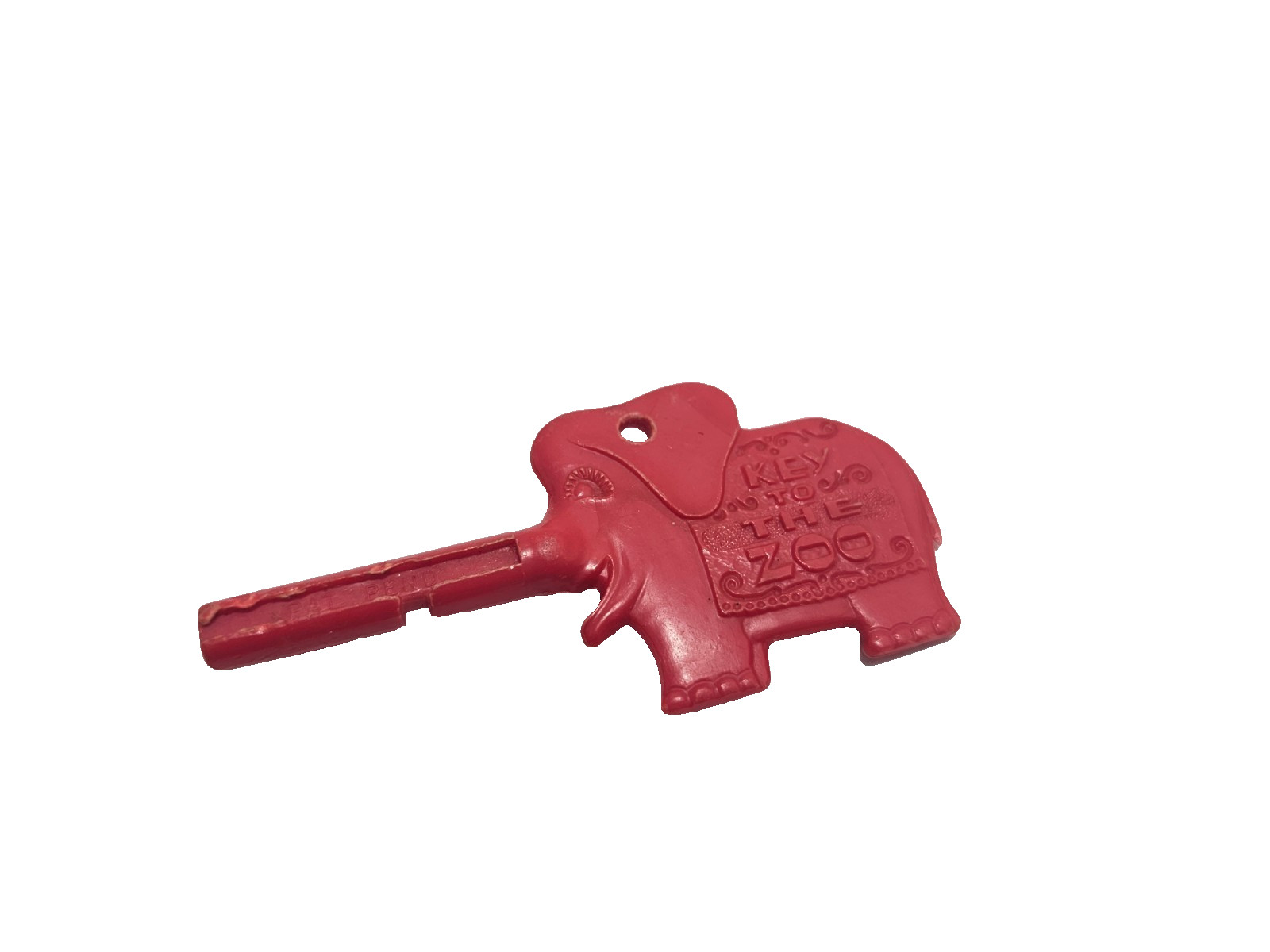 Cincinnati Zoo Elephant Shape Key Trunkey Vintage For Talking Storybooks