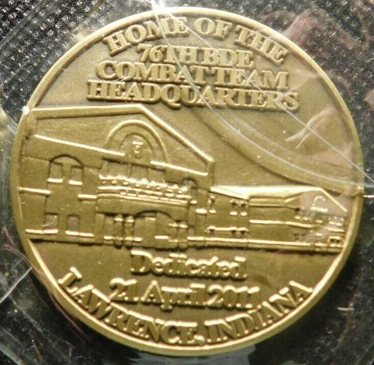 We Support Home Of The 76th Bde Combat Team Headquarters Challenge Coin-ff862tuc