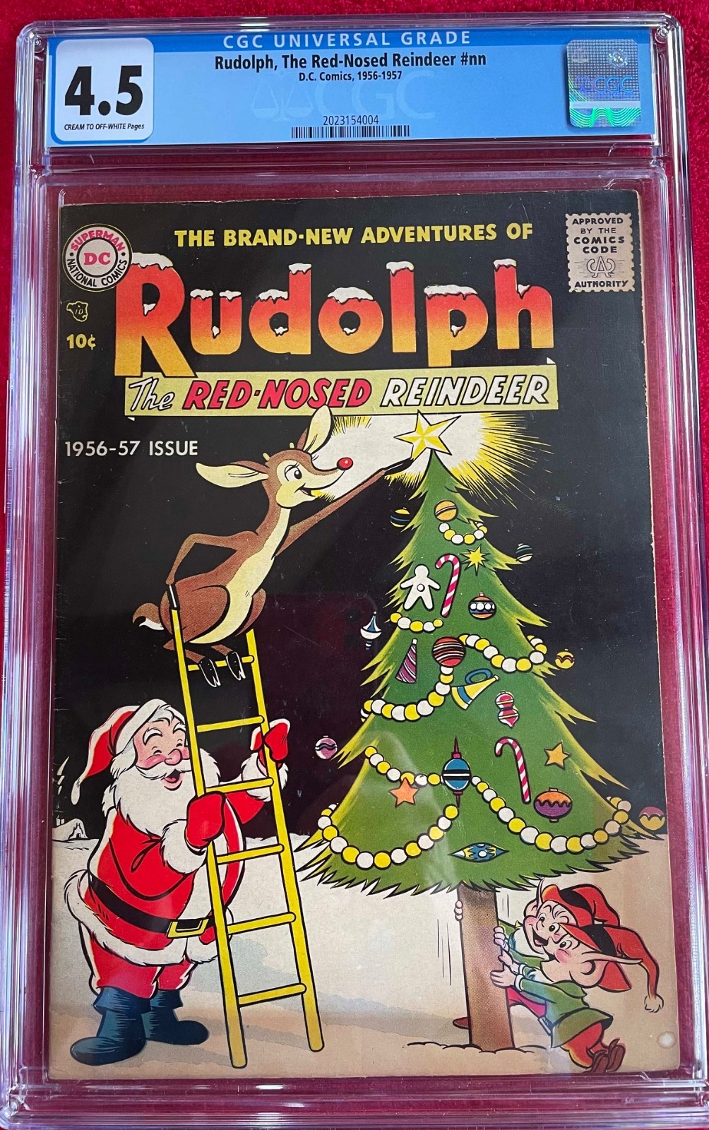Rudolph, The Red-Nosed Reindeer - CGC Grade 4.5 (1956-1957)