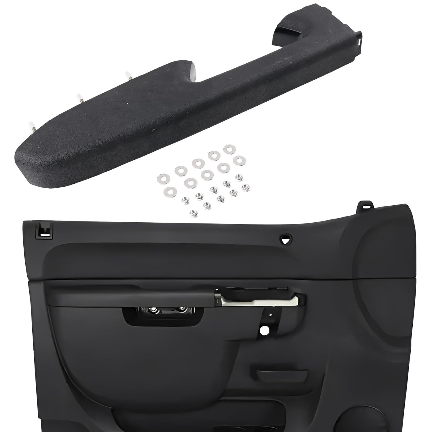 22818465 Front Left Driver Side Armrest Repair Fit for 2010-2013 Chevrolet Silve