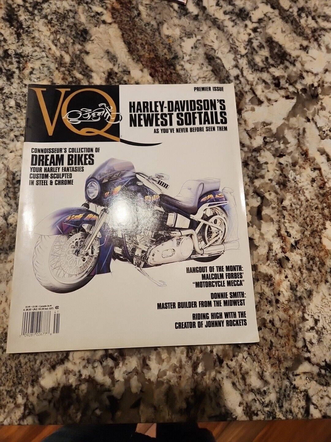 VQ 1993 Harley-Davidson Premier Issue Maginzine 