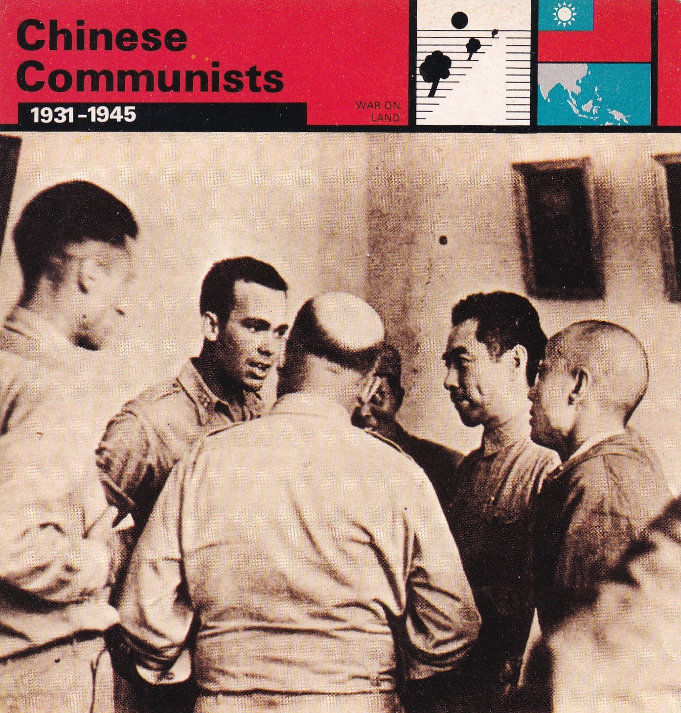 CHINESE COMMUNISTS ~ 1931-1945 ~ MAO TSE-TUNG PLAYS A WAITING GAME