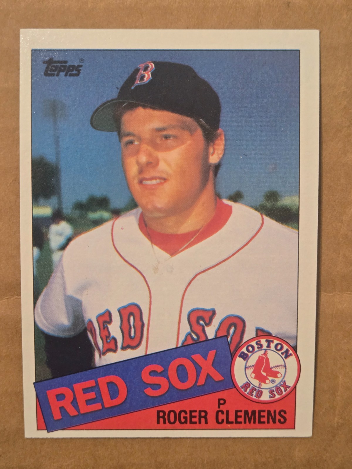 1985 Topps - Roger Clemens #181 (RC) Base Baseball Card Boston Red Sox
