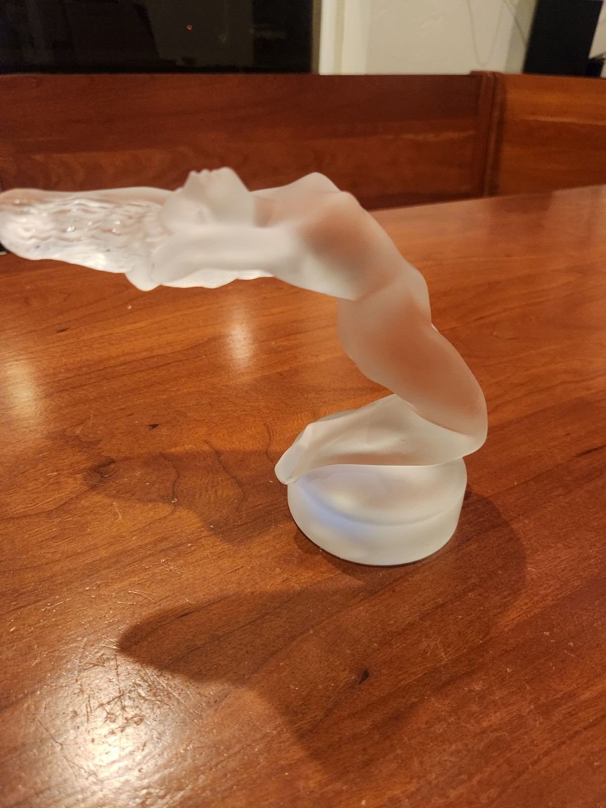 Frosted Crystal Figurine From Lalique France 