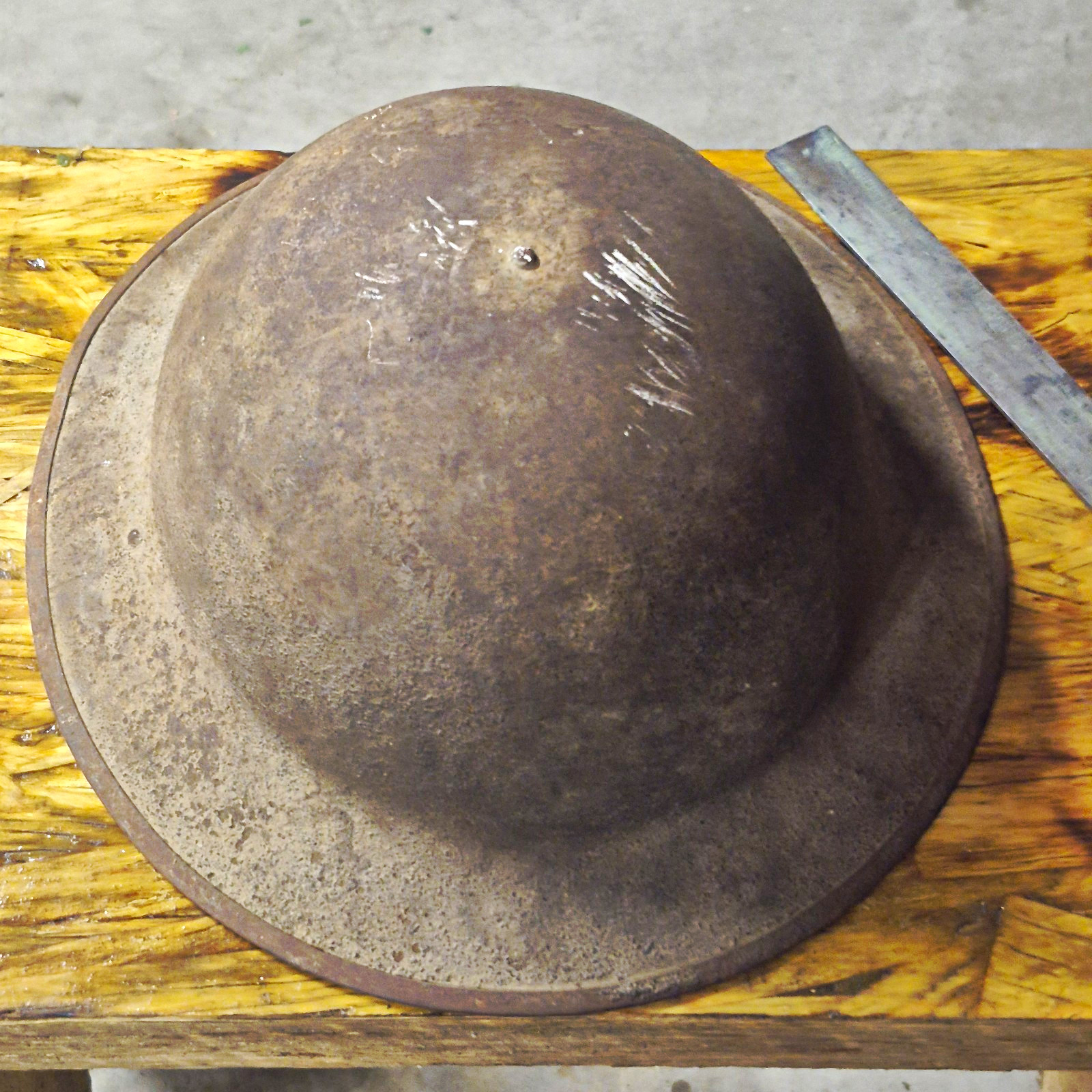 Original WWI M-1917 Helmet  **READ DESC**