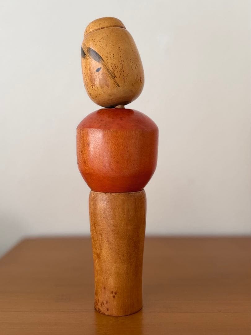 Japanese Kokeshi By Miyajima Muhitsu “Autumn Wind” 25.5cm/410g
