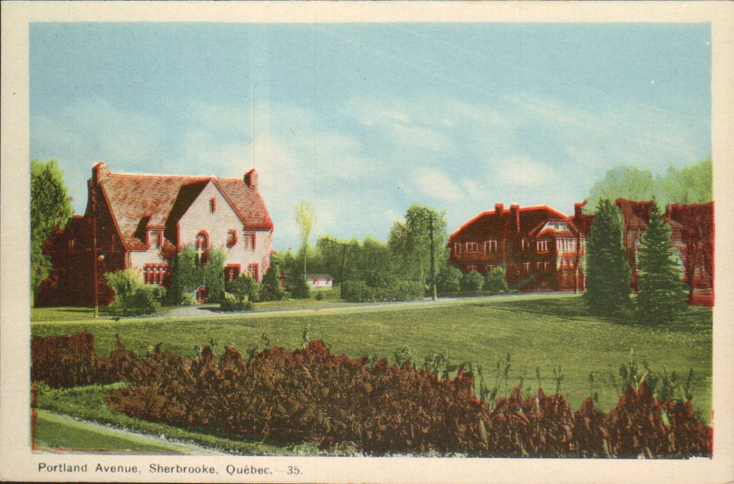 Sherbrooke Quebec Portland Avenue Residences Houses PECO Ottawa No 35 c1930s