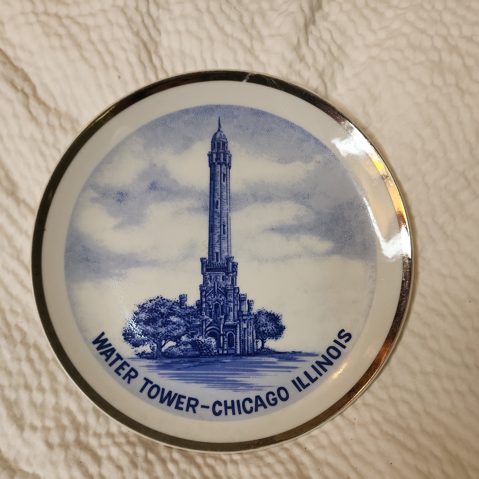 Vintage Chicago Illinois Water Tower Decorative Commemorative 8\