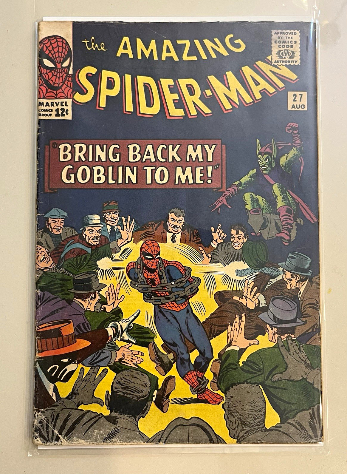 Marvel Comics Amazing Spider-Man #27 (1965) Bring Back My Goblin to Me Lee