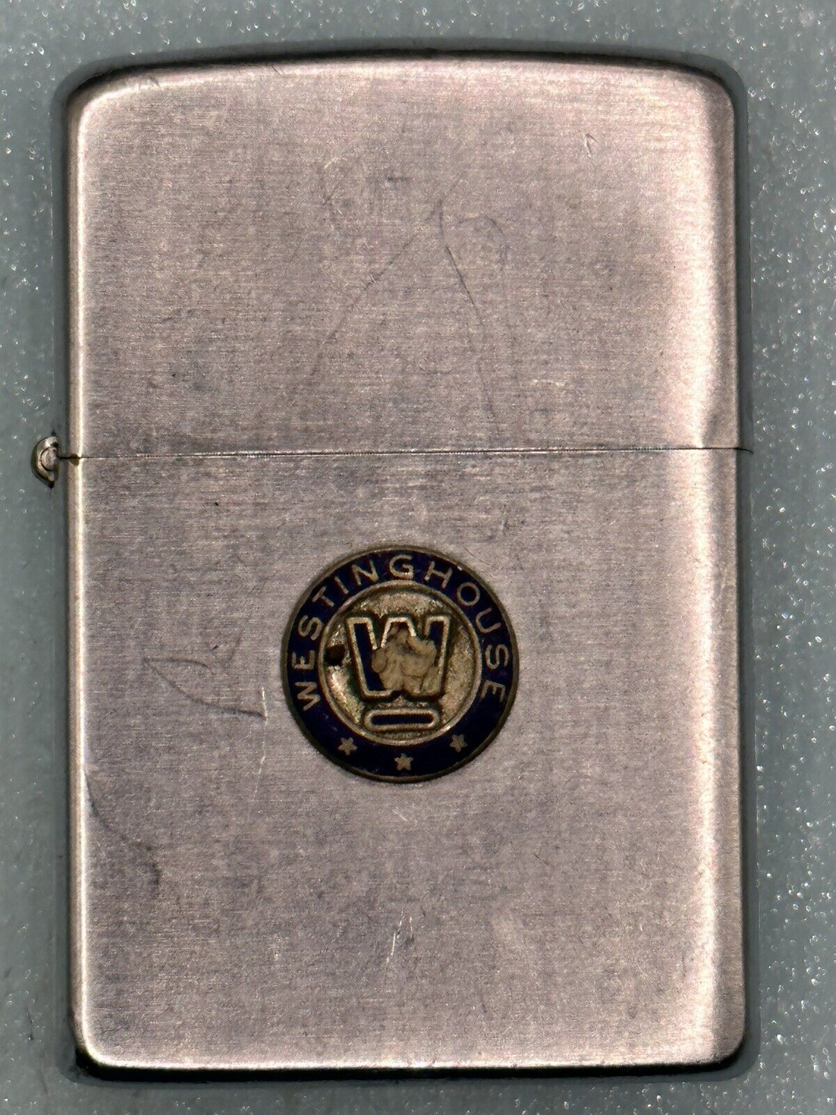 Vintage 1959 Westinghouse Emblem Chrome Zippo Lighter