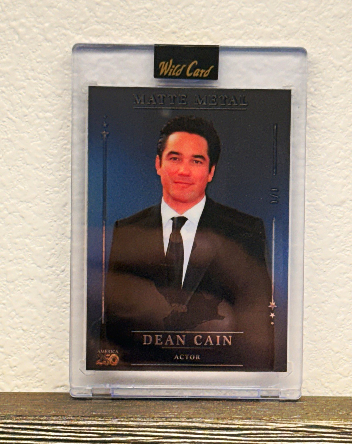 2026 Wild Card Matte Metal Dean Cain America 250 True 1/1 National Exclusive