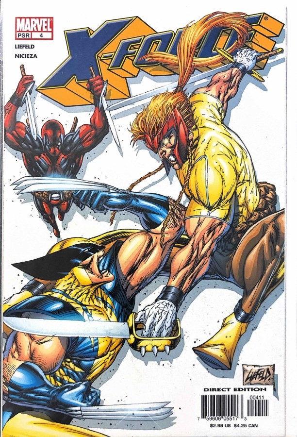 X-Force #4 (2005) Marvel First Printing Comic