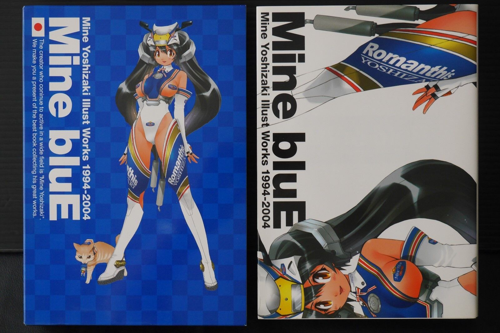 JAPAN Mine Yoshizaki Art Book: Mine bluE 1994-2004