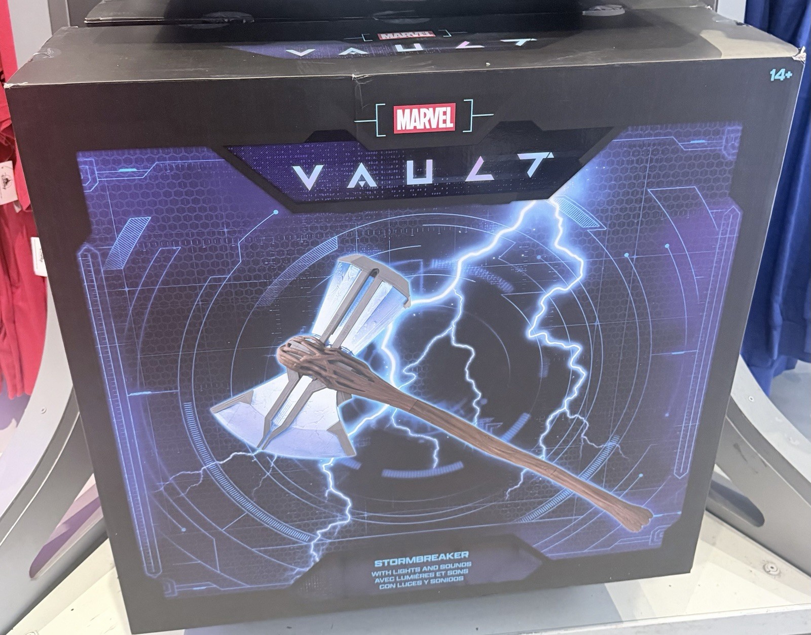 2026 Disney D23 Marvel Thor Stormbreaker Axe Relic Replica w/ Light & Sound
